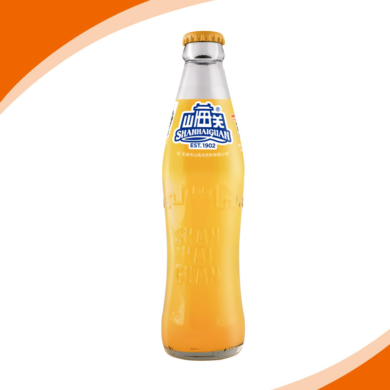 248ml橙汁汽水(一次性瓶）